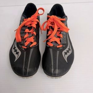 Saucony spitfire Cleats Black | Grey men’s size 12